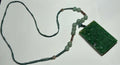 Antique Double-Sided Chinese Carved Jade Plaque Pendant,