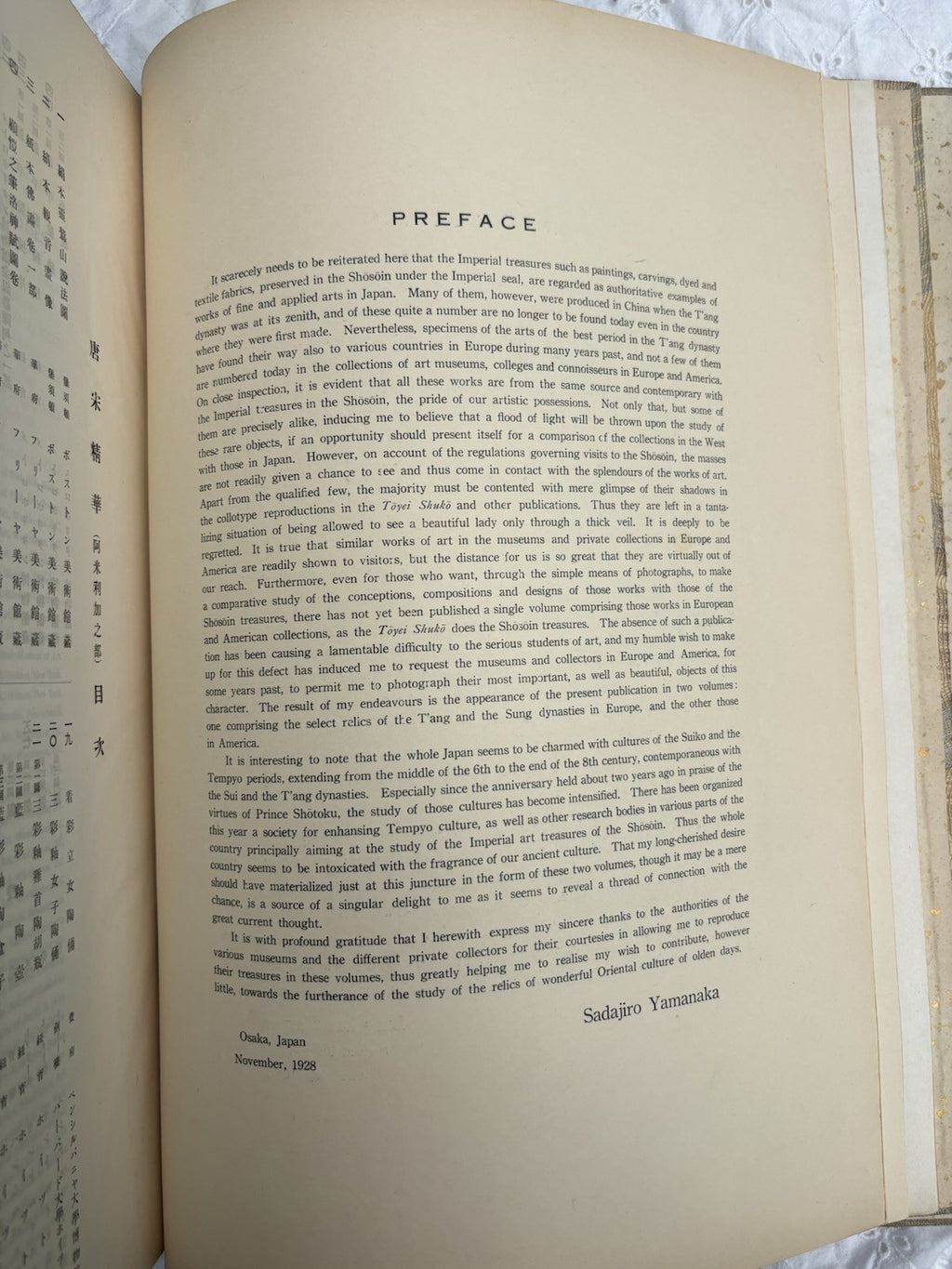 1929 Tō-Sō Seikwa Yamanaka Art Folio Inscribed to John Coolidge