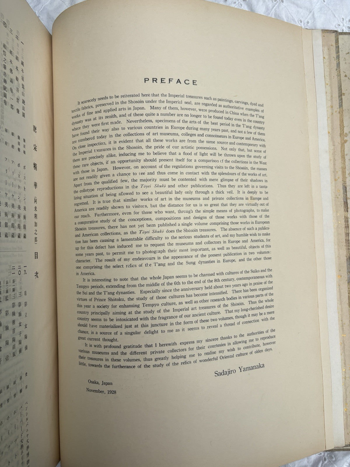 1929 Tō-Sō Seikwa Yamanaka Art Folio Inscribed to John Coolidge
