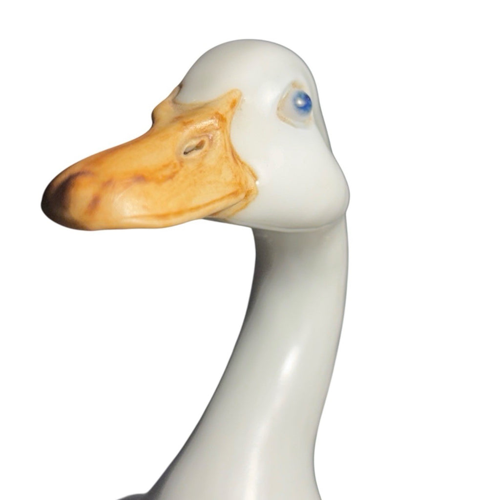 VTG Chinese Porcelain Duck Figurine