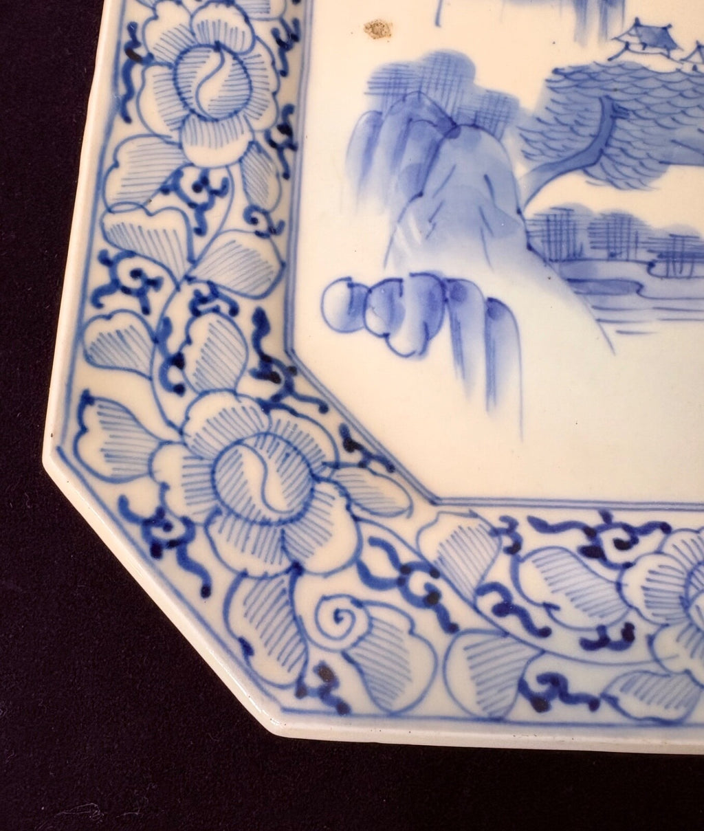 Old Japanese Imari Ware Porcelain Plate 10.5”