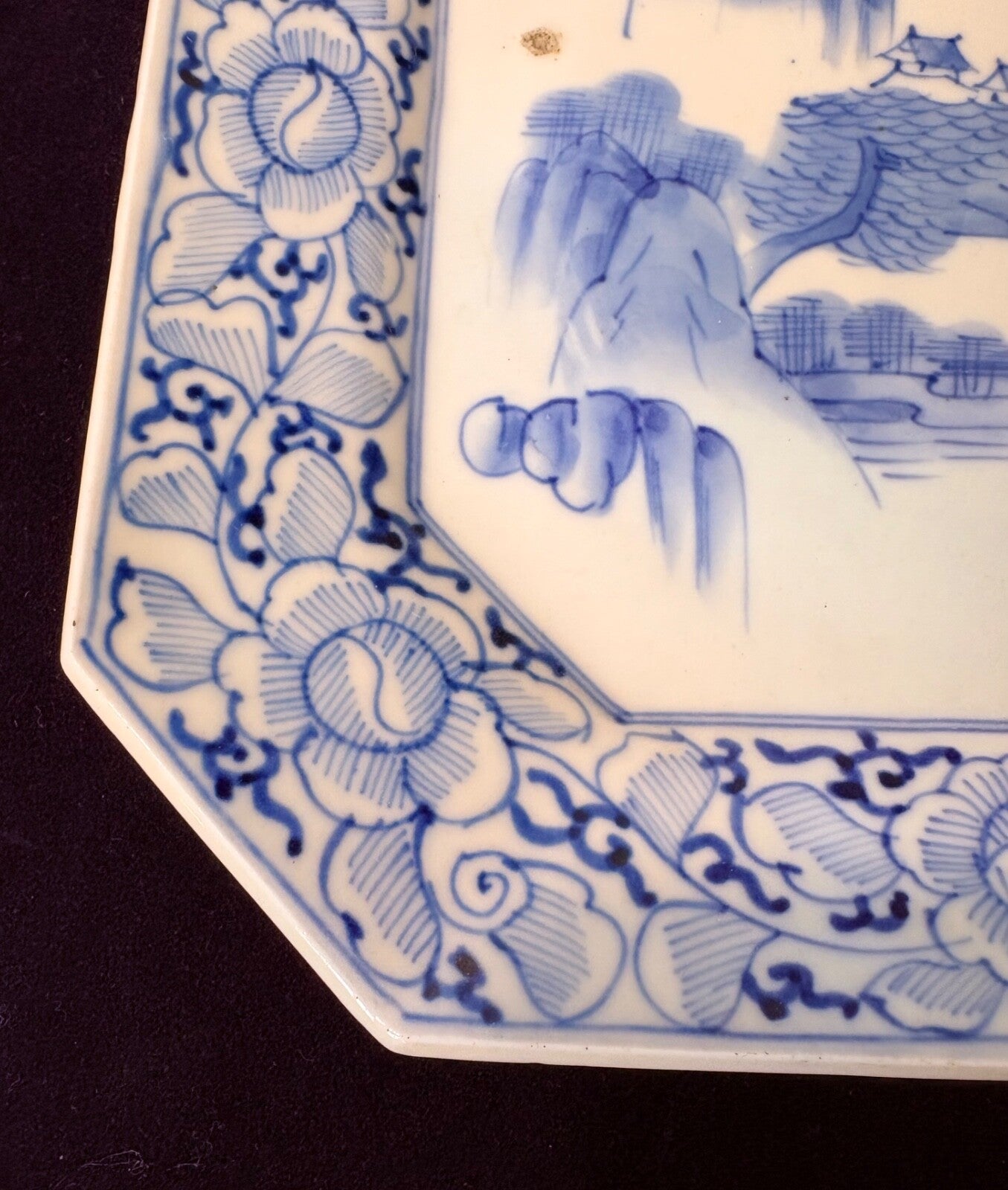 Old Japanese Imari Ware Porcelain Plate 10.5”