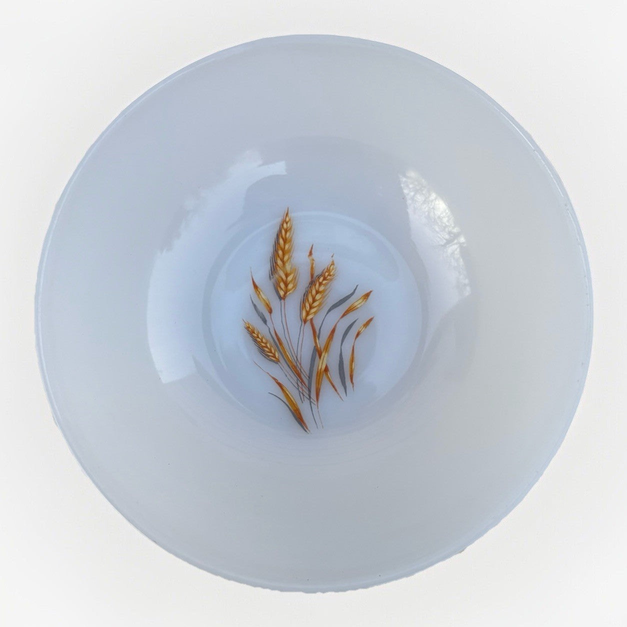 Anchor Hocking Fire King Milk Glass Wheat Vintage Cups Bowl 11 Pc Lot