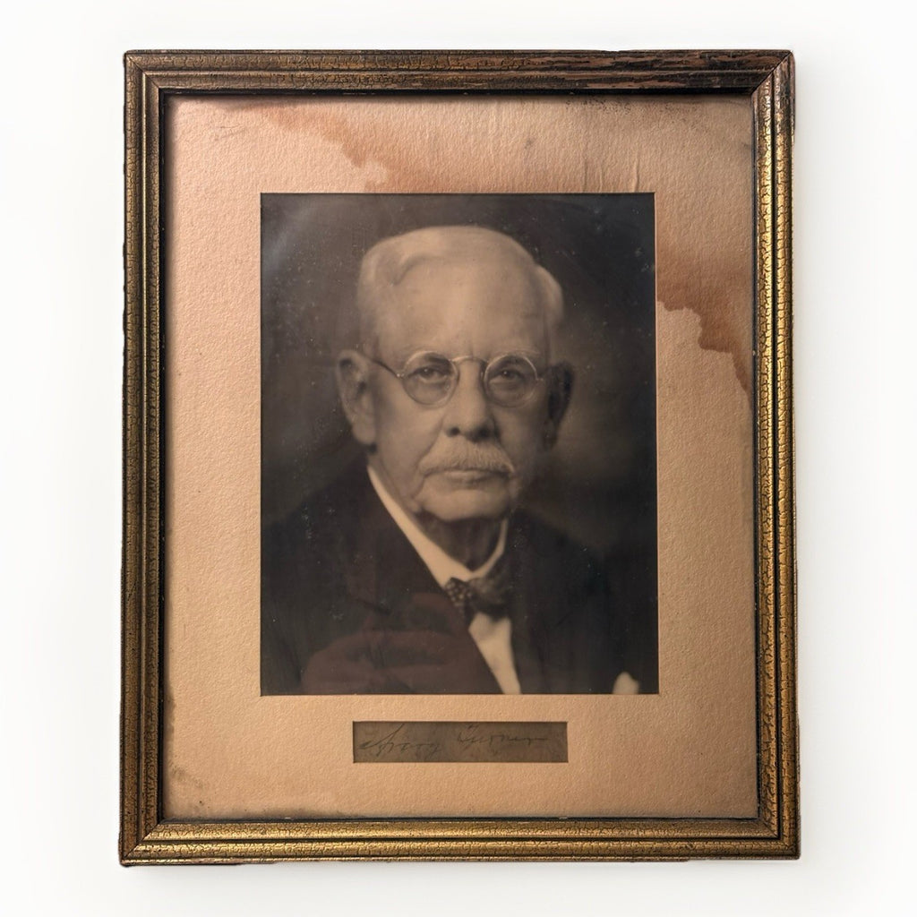 Avery Turner Santa Fe Railway Executive Framed Portrait Signed