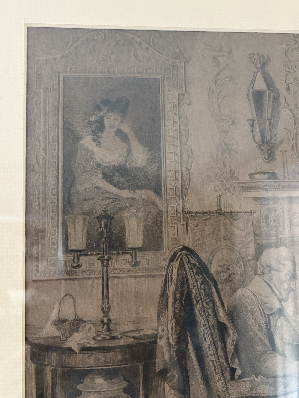 Antique Walter D. Sadler Photogravure/etching-1895-1905-published By W Fevret