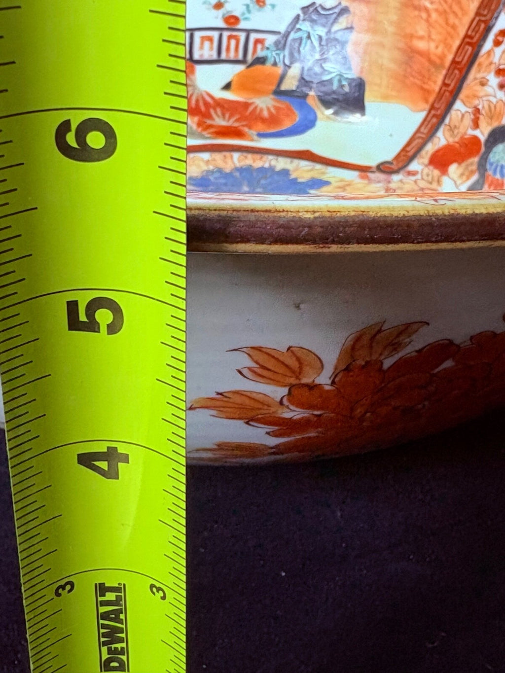 Antique 19th Century Japanese Imari Porcelain Bowl (c. 1870–1890)