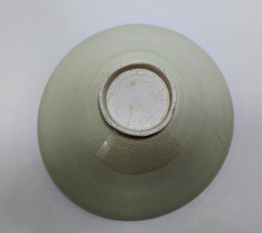 Antique Chinese Bowl Song Dynasty Style Crackle Glaze Pottery Hairline Crack