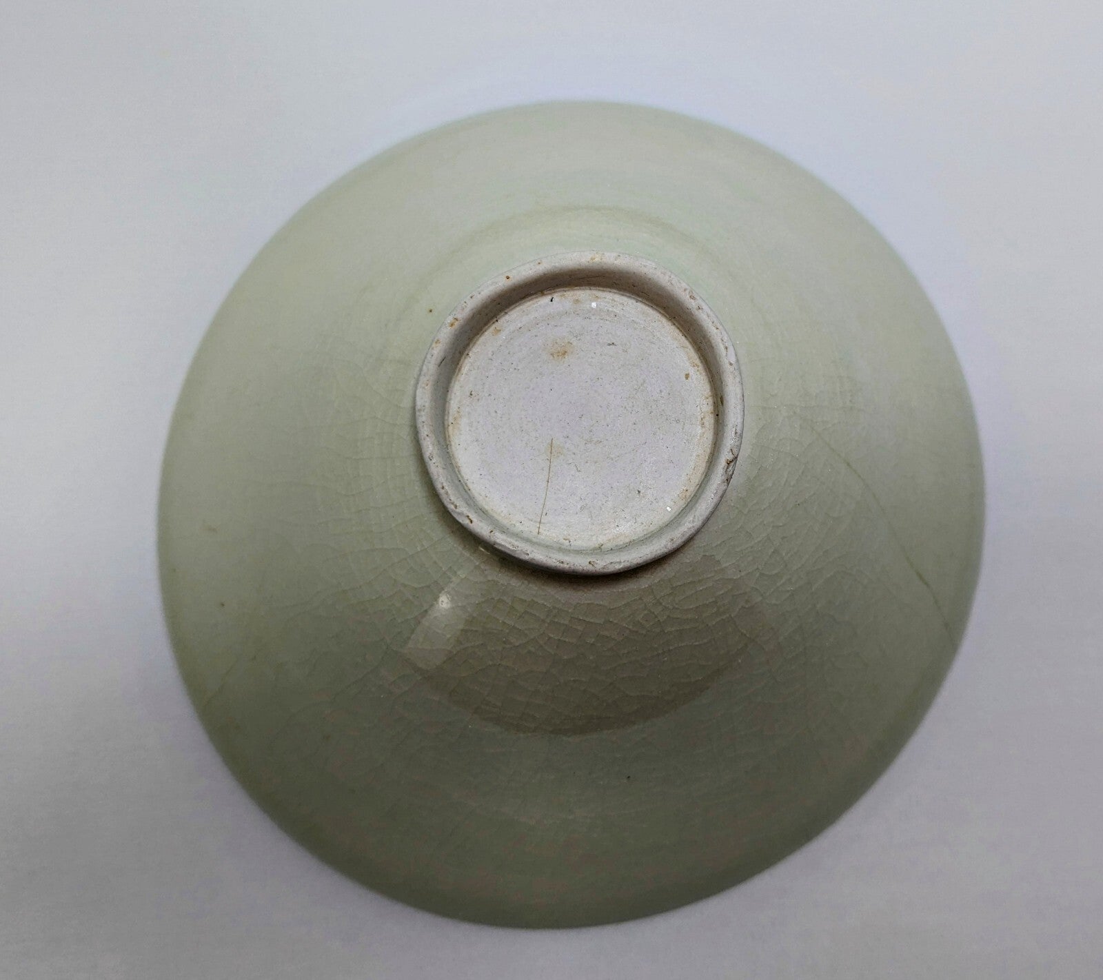 Antique Chinese Bowl Song Dynasty Style Crackle Glaze Pottery Hairline Crack