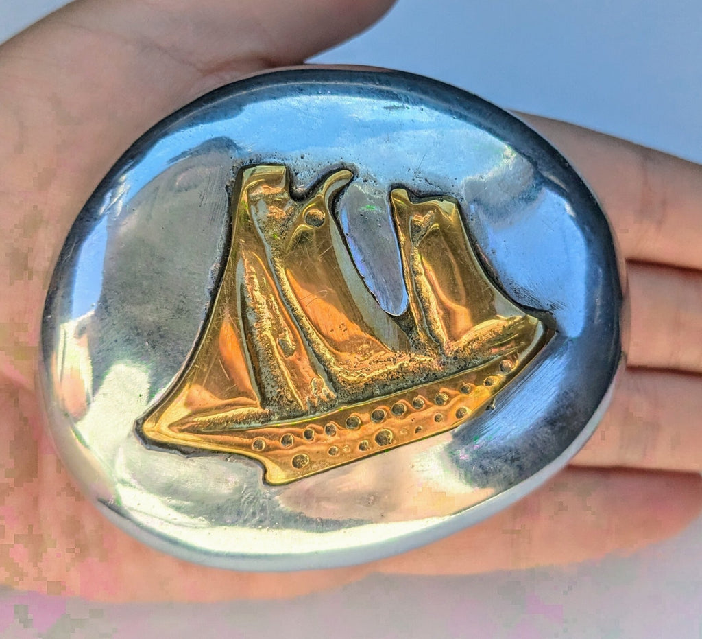 Bronze Sailboat PaperWeight