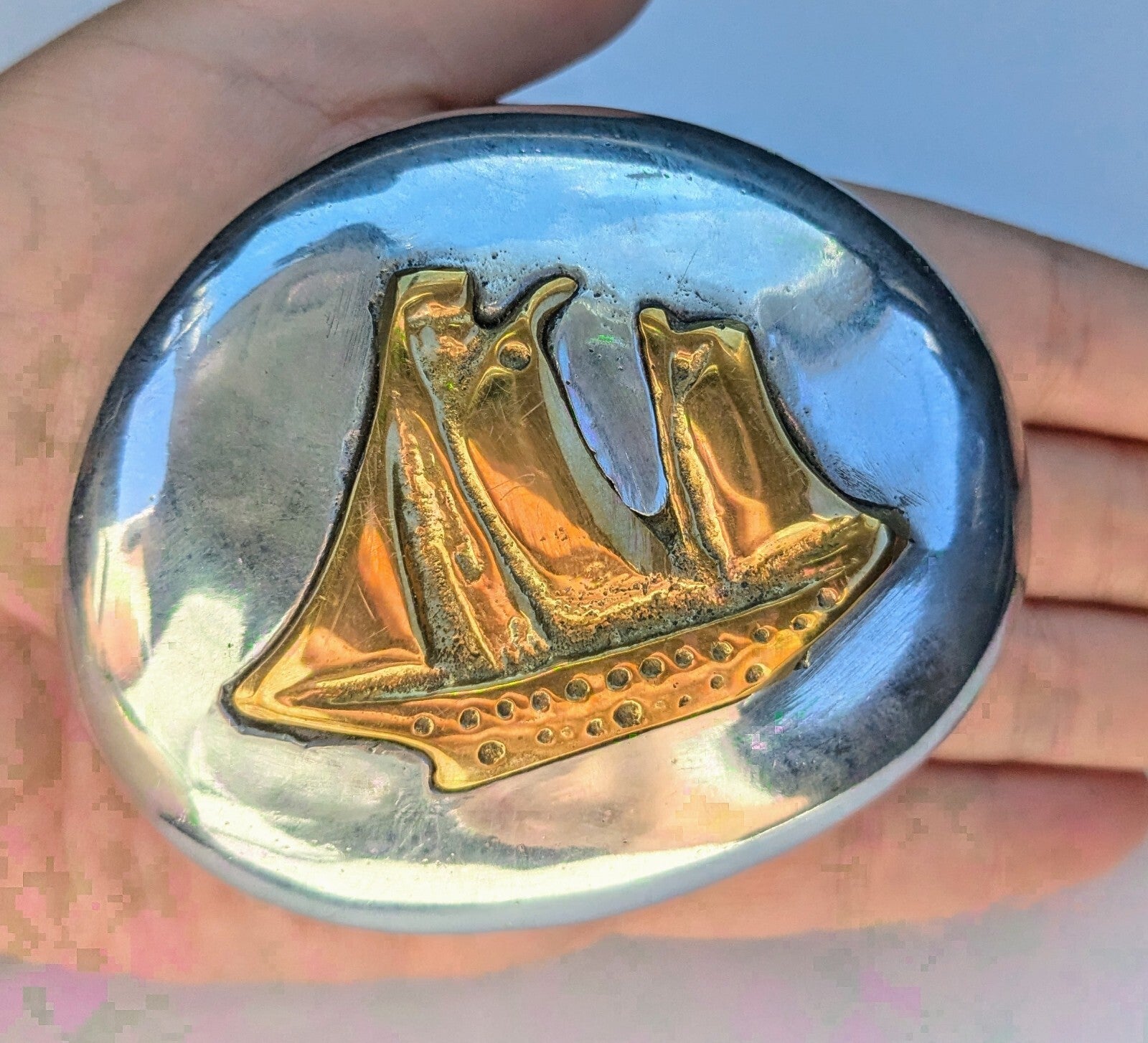 Bronze Sailboat PaperWeight