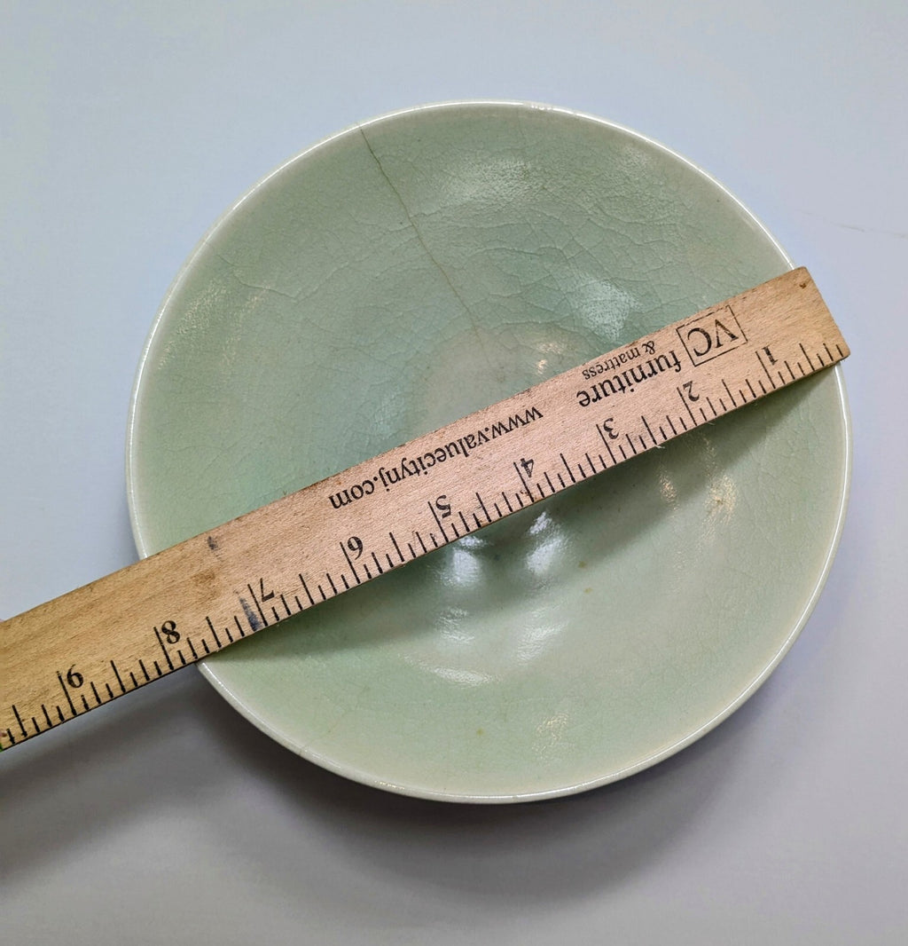 Antique Chinese Bowl Song Dynasty Style Crackle Glaze Pottery Hairline Crack