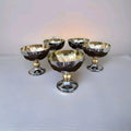 24k Gold Plated Goblets Lot Of 5