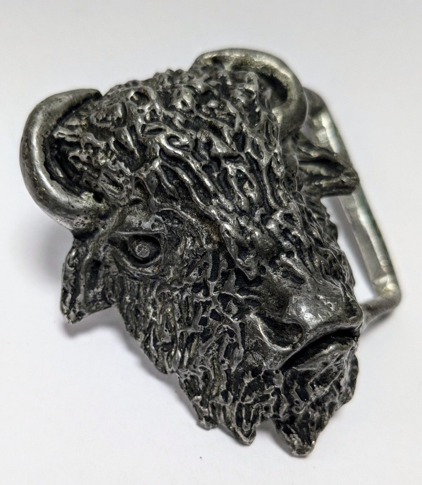 The Great Buffalo Belt Buckle Vintage Western