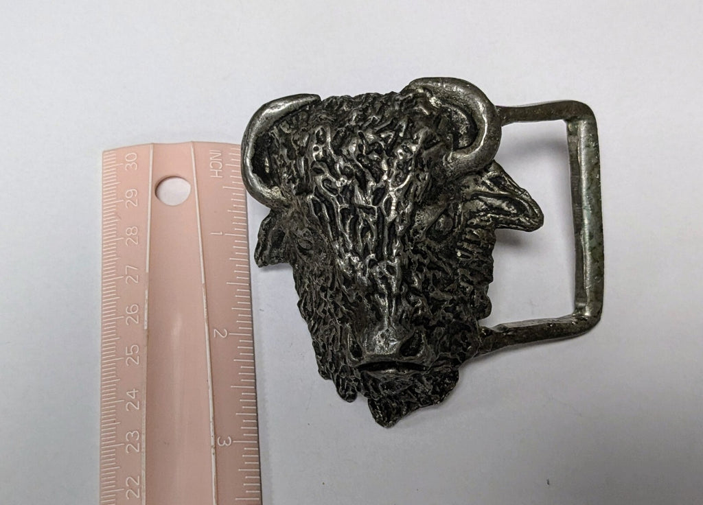 The Great Buffalo Belt Buckle Vintage Western