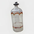 Antique Spiegel Hand Blown Painted Clear Glass