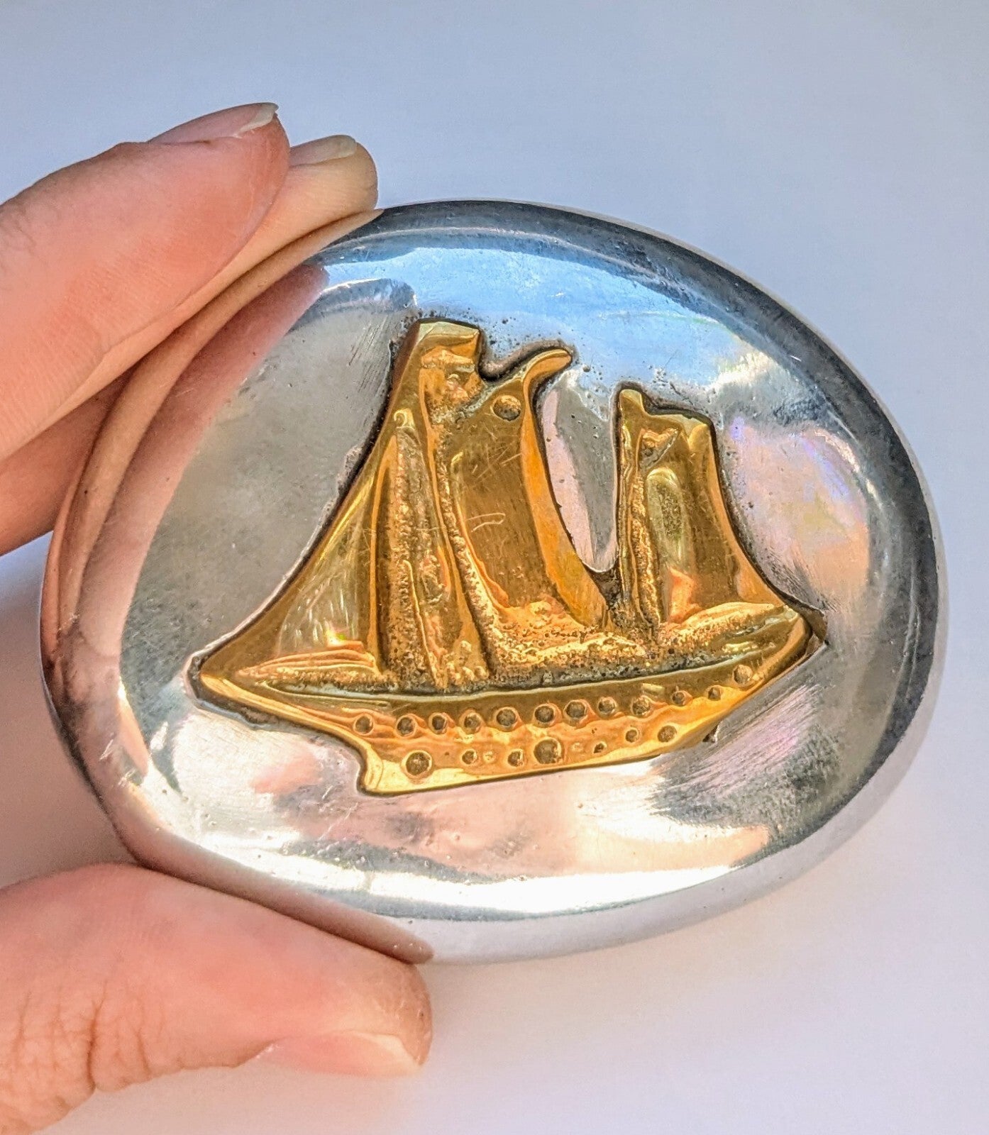 Bronze Sailboat PaperWeight