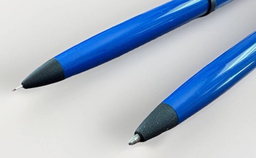 Cross Blue NAVY Ballpoint Pen & Mechanical Pencil Set RARE