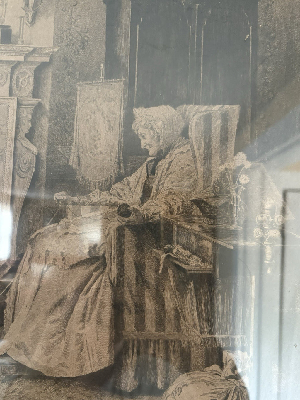 Antique Walter D. Sadler Photogravure/etching-1895-1905-published By W Fevret