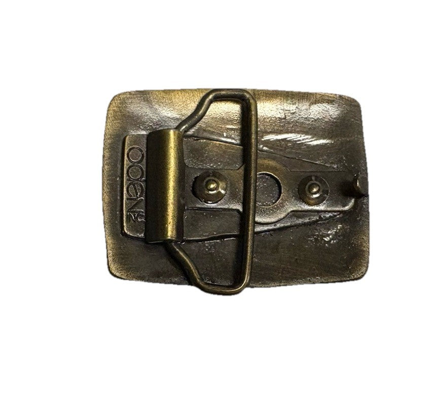 Oden Scrimshaw Belt Buckle