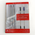 Cross BallpoinPen And Pencil Set With Refills Includes Gift Box New