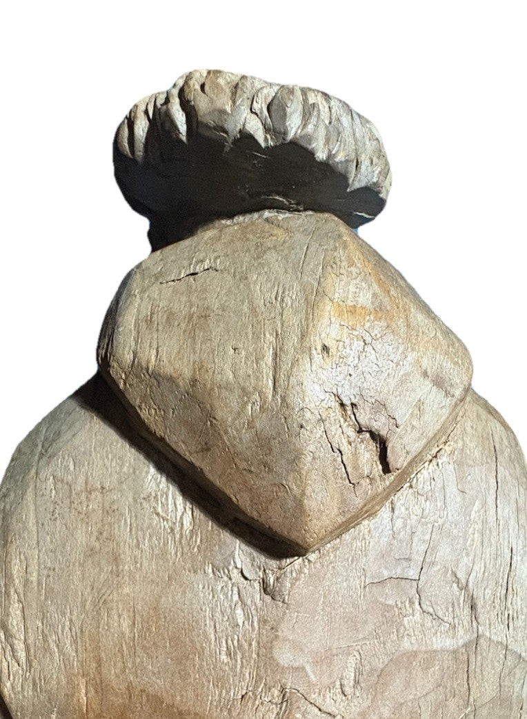 1500-1600s Spanish Colonial Santos Figure – Museum Marked 79.29.124”