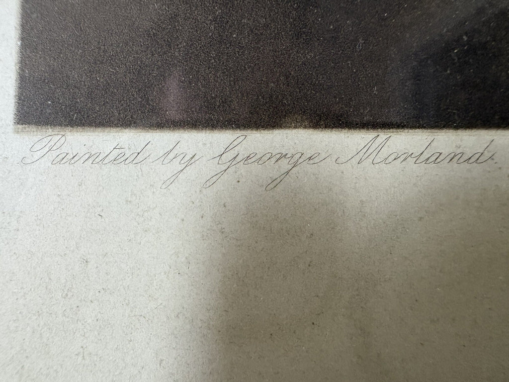 Antique Print-TRAVELLERS-M A Oats-George Morland