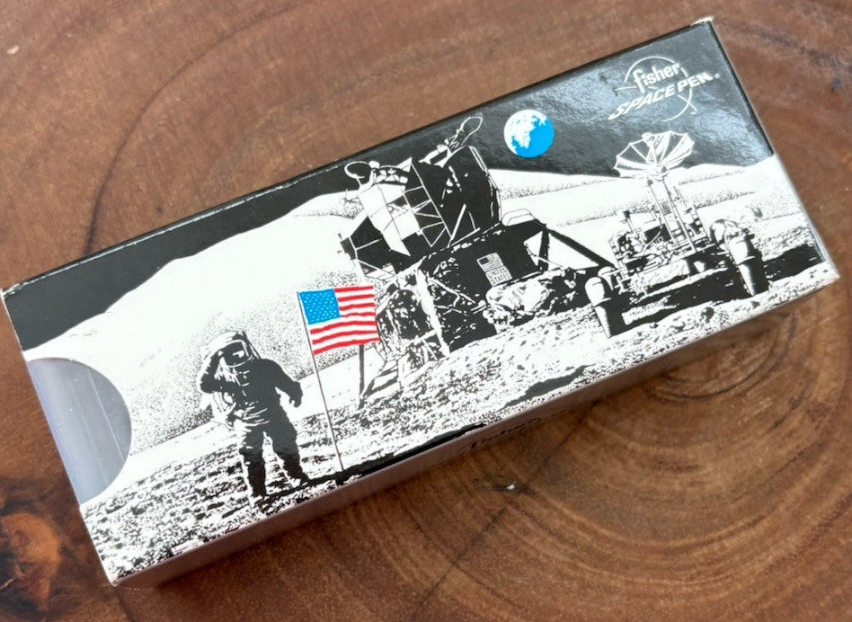 Fisher Space Pen Navy Military Ballpoint w/ Moon Landing Box – Made in USA