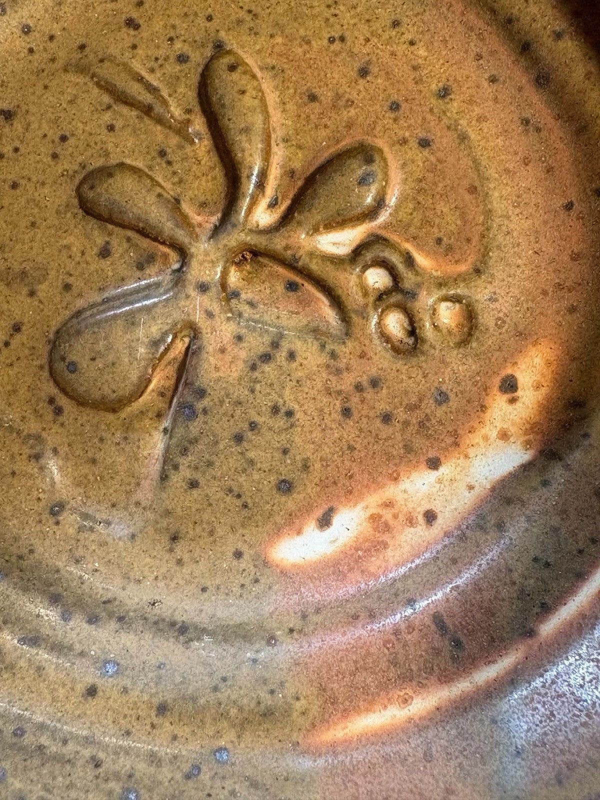 MCM Joel Edwards Studio Pottery Ruffled Bowl Signed Artisan Ceramic California