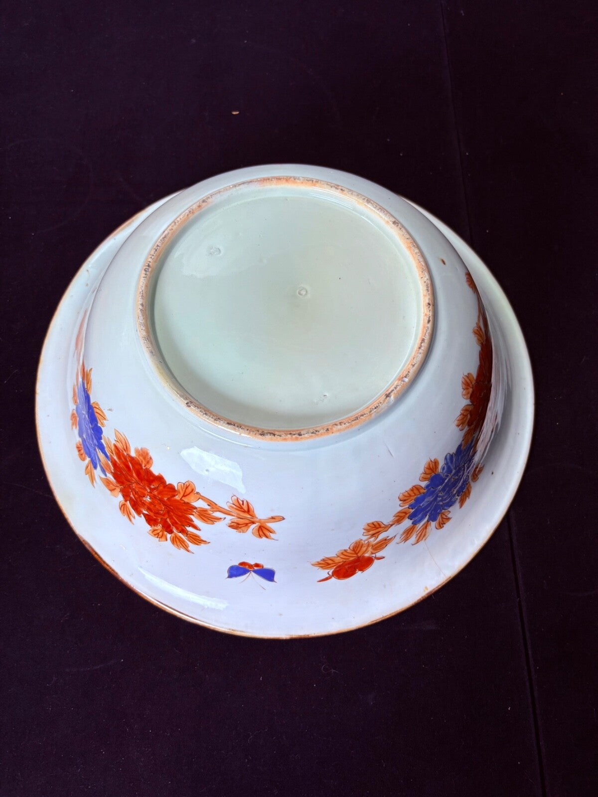 Antique 19th Century Japanese Imari Porcelain Bowl (c. 1870–1890)