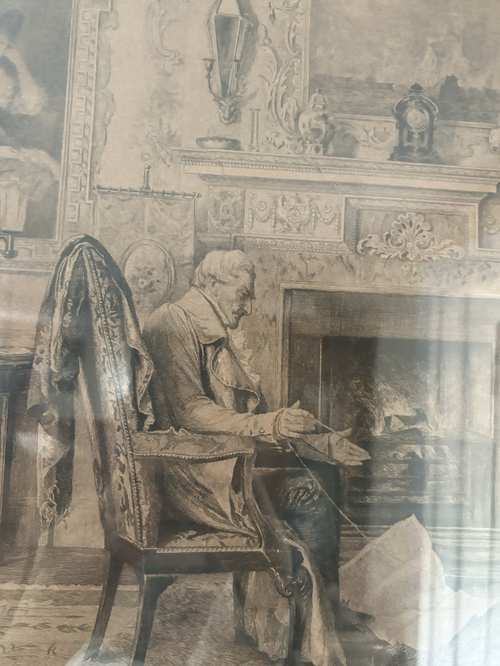 Antique Walter D. Sadler Photogravure/etching-1895-1905-published By W Fevret