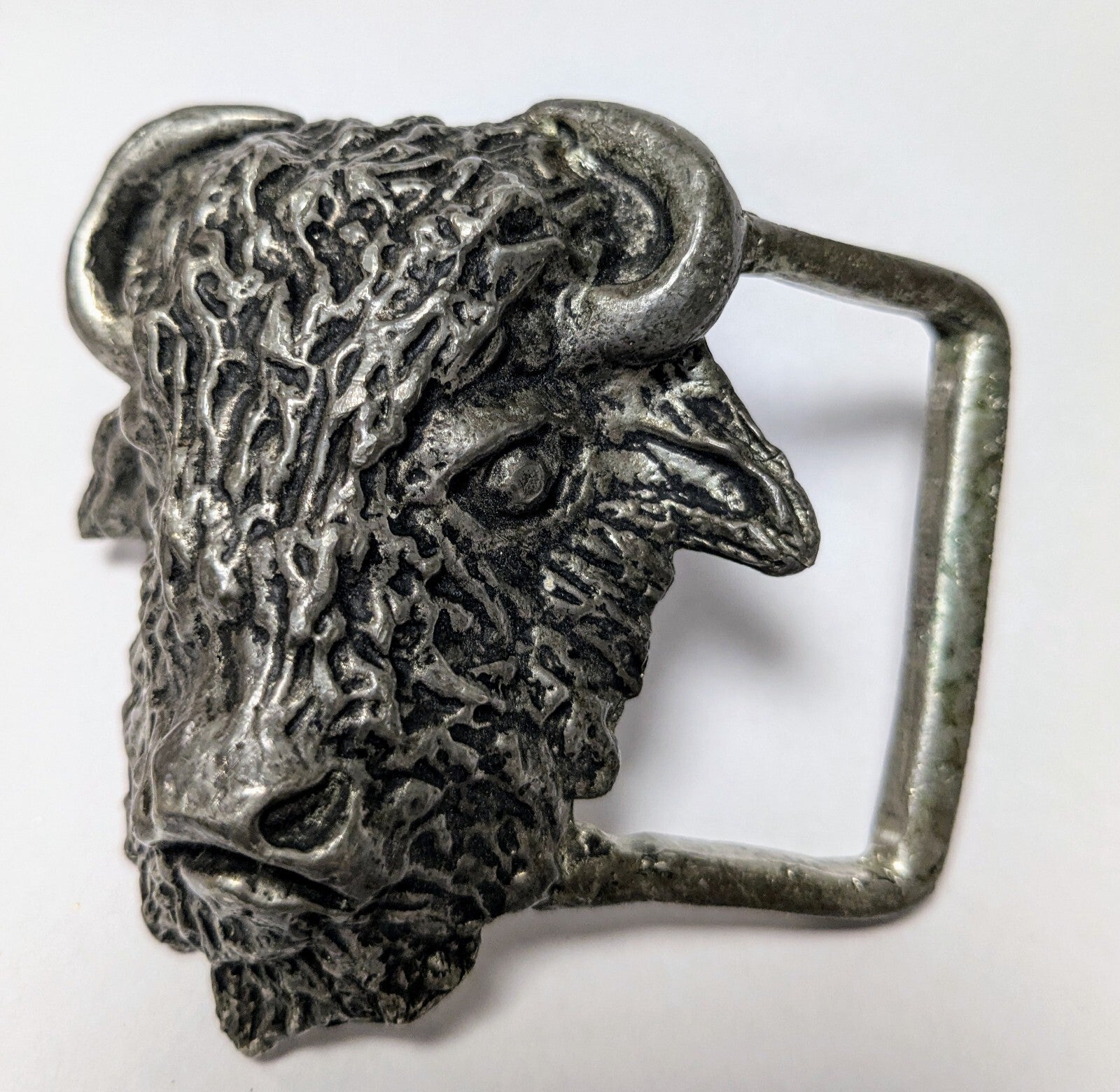 The Great Buffalo Belt Buckle Vintage Western