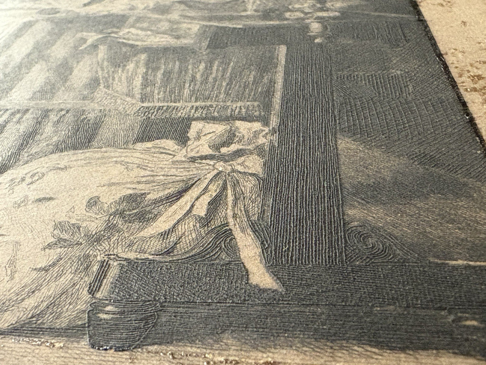 Antique Walter D. Sadler Photogravure/etching-1895-1905-published By W Fevret