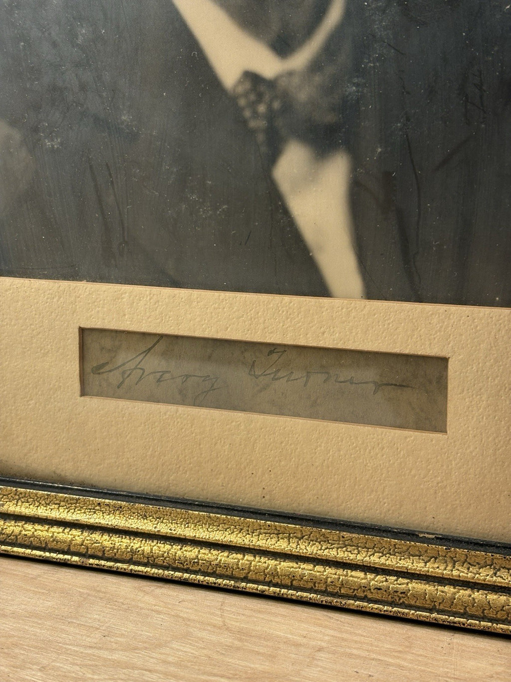 Avery Turner Santa Fe Railway Executive Framed Portrait Signed