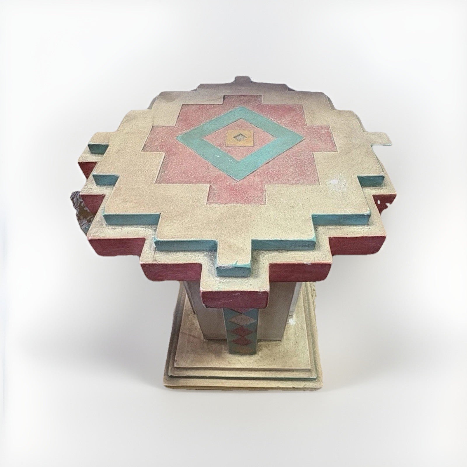 Rare Austin Productions 1989 Southwestern Sculpture Pedestal Set 3 Pc