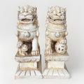 Vintage Resin FOO DOGS: Pair of Foo Dog.