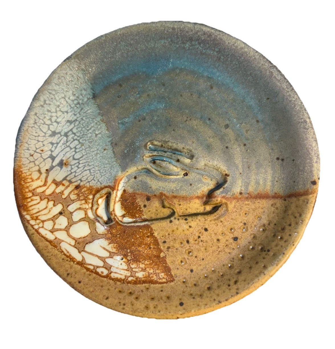 Joel Edwards Signed Studio Pottery Rabbit Dish Collection – Set of 3 - MCM