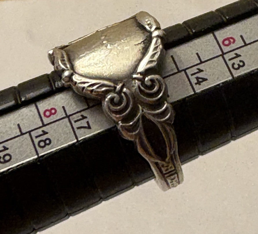 Vintage Sterling Silver Galleon Ship Ring – Sculptural Nautical Statement Size 7