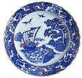 Antique Japanese Imari Charger with Seascape; Treasure Boat Large 16”