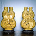 Antique,Unique,Heavy,oriental, Pair Vases 19"Tall And 12"Wide