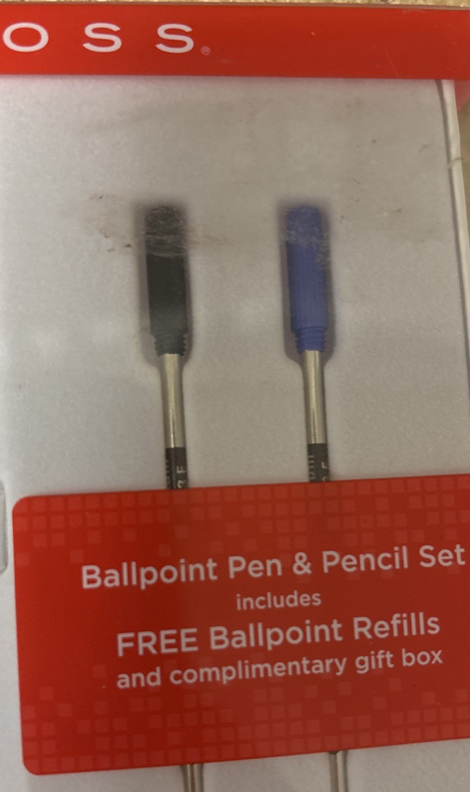 Cross BallpoinPen And Pencil Set With Refills Includes Gift Box New
