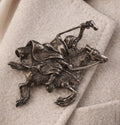 Vintage Alex Korda Thief Of Baghdad Brooch Rare Authentic 1940s Brooch Rice