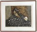 Artist Proof Javier Arevalo, Lithograph Artist Proof 1985 “maternidad” Show 9/18