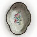 Antique Chinese Enamel On Copper Tricket Bowl, Late Qing Period Marked!