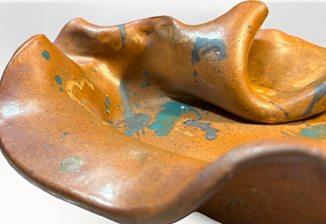 Joel Edwards Monumental Studio Pottery Sculptural Centerpiece Bowl MCM Art