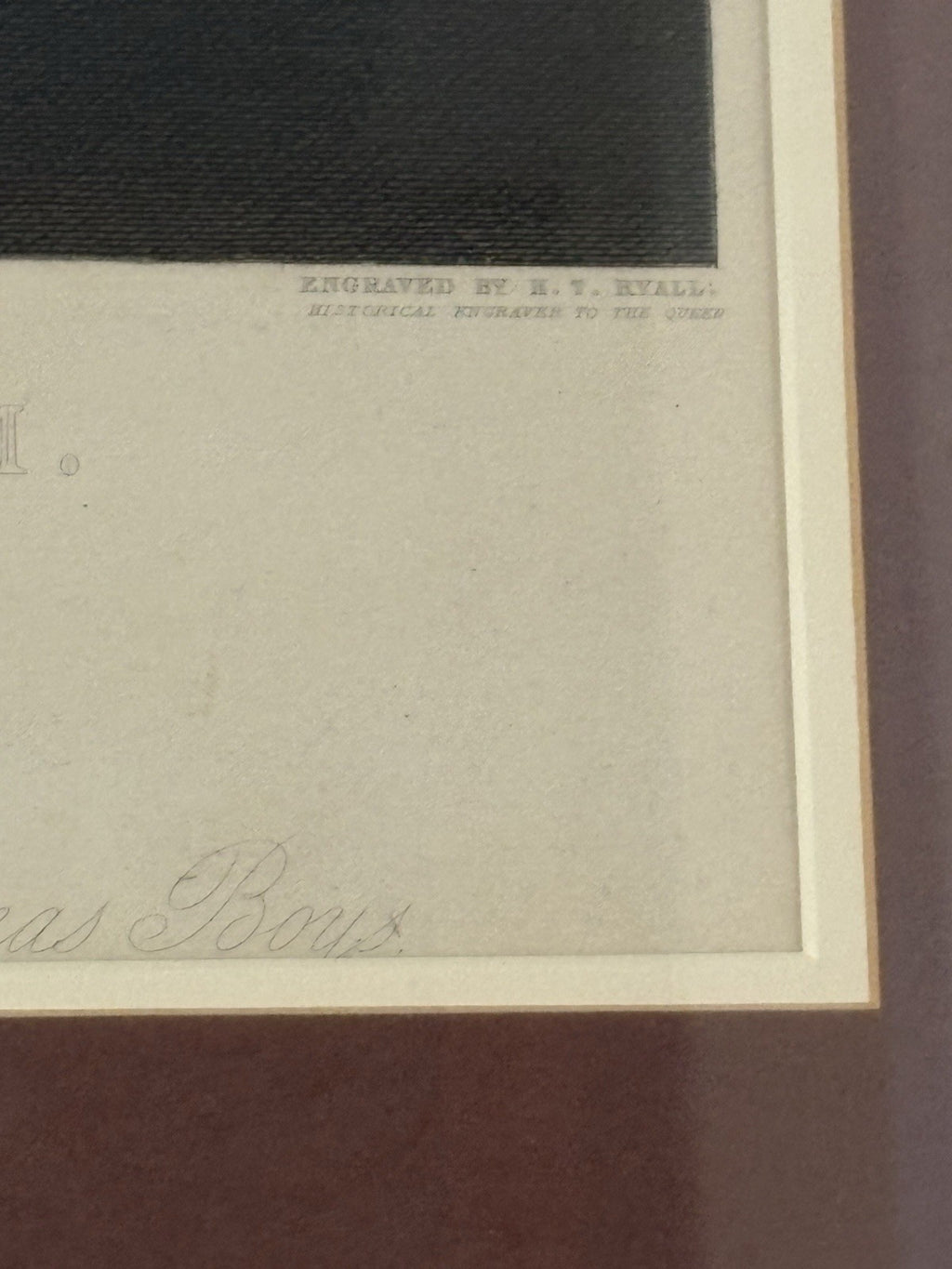 1840s H.T. Ryall Engraving “Lord Chancellor Cottenham” Victorian Legal Portrait