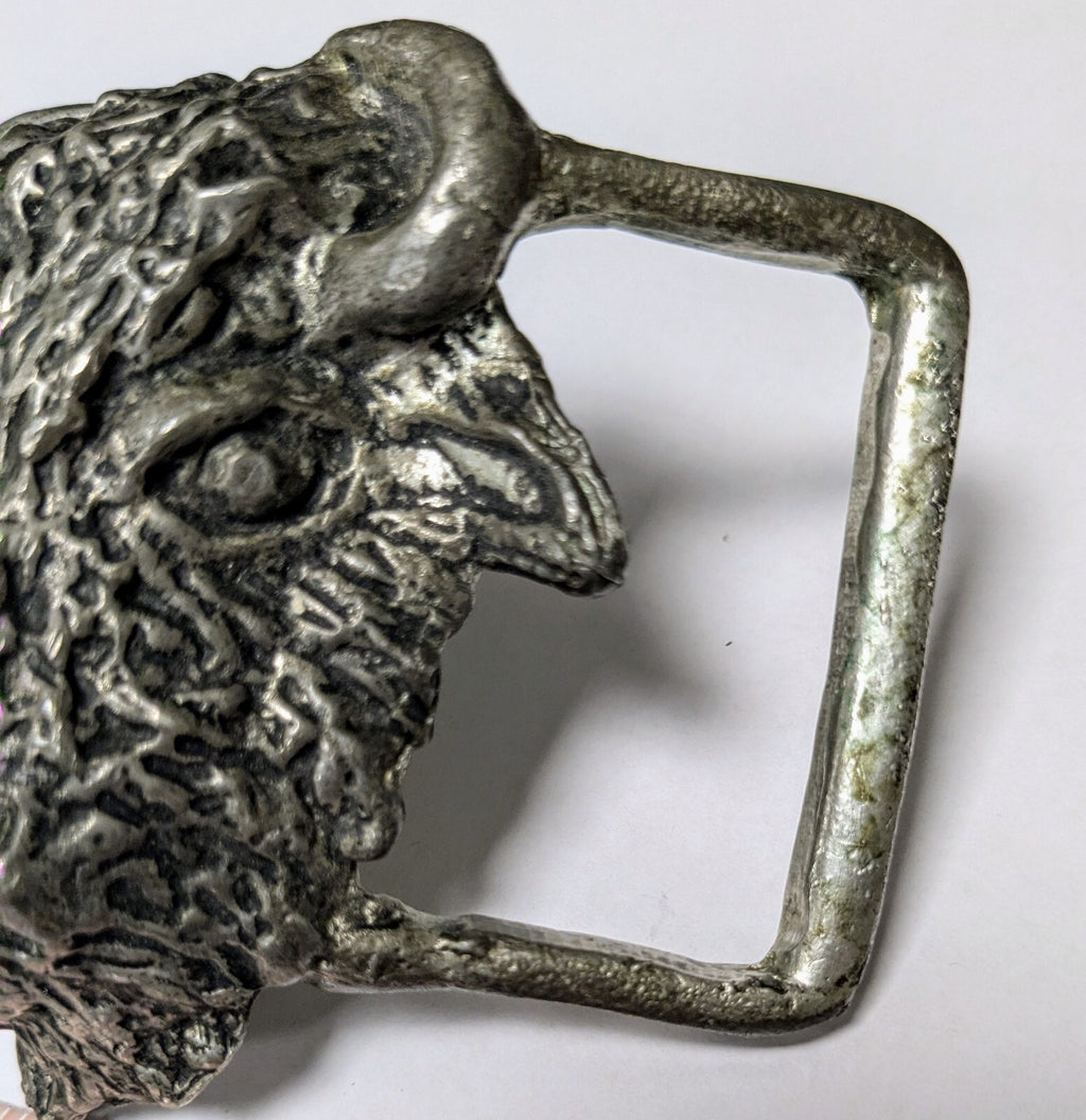 The Great Buffalo Belt Buckle Vintage Western