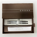 Cross BallpoinPen And Pencil Set With Seashell Etchings