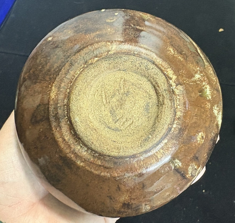 MCM Pottery Ikebana Flower Vase Vintage