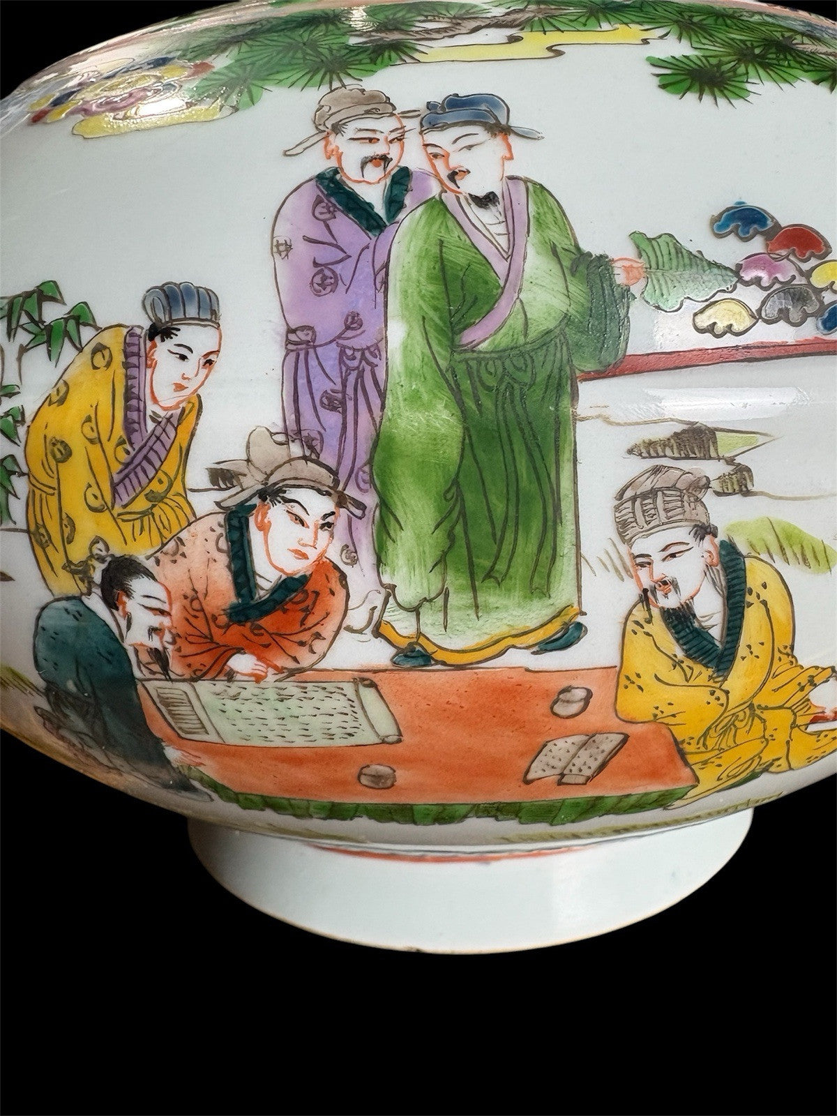 14” Chinese Famille Rose Porcelain Vase Yongzheng Mark Republic Period