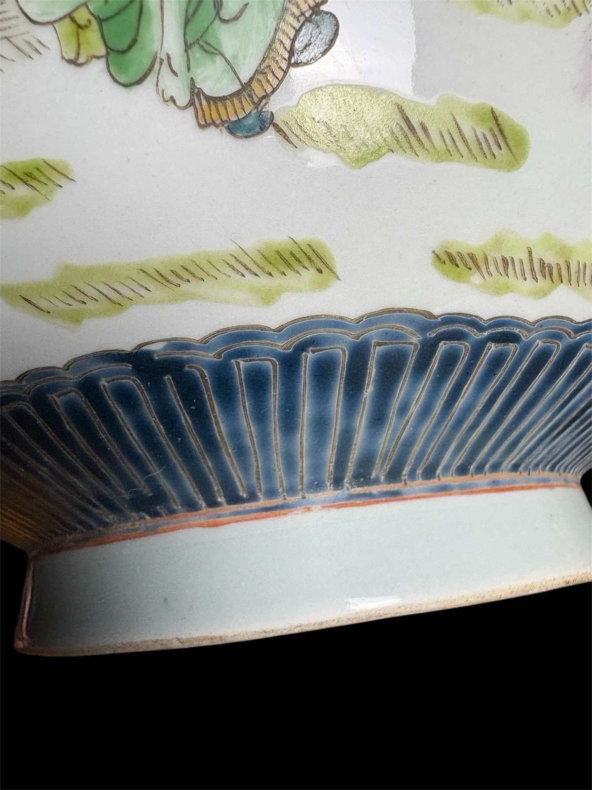 14” Chinese Famille Rose Porcelain Vase Yongzheng Mark Republic Period